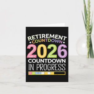 Retirement Cl Of 2026 Teacher Countdown Loading Te Card