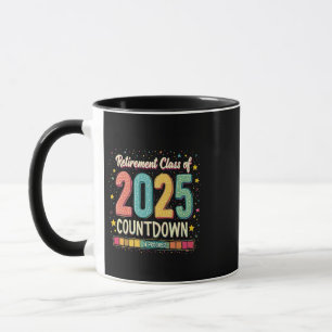 Retirement Class of 2025 in Process Graduation  Mug
