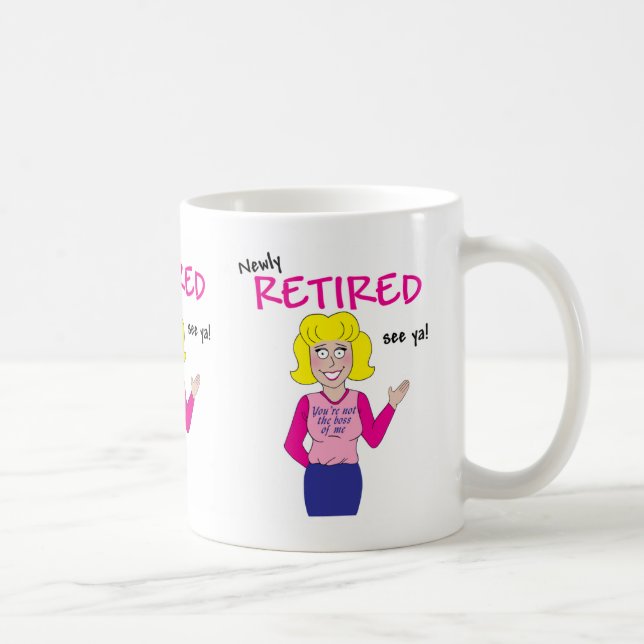 Retirement Coffee Mug (Right)