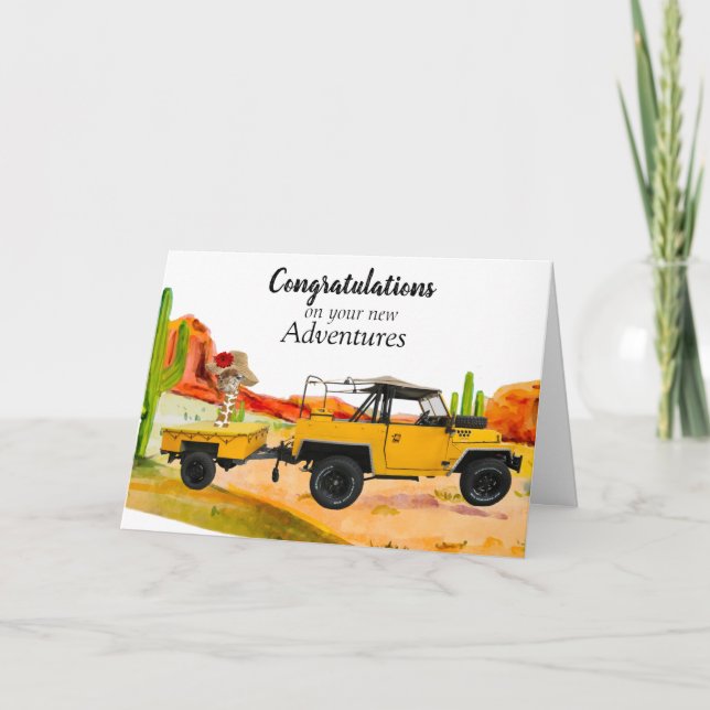 Retirement Congratulations Card (Front)