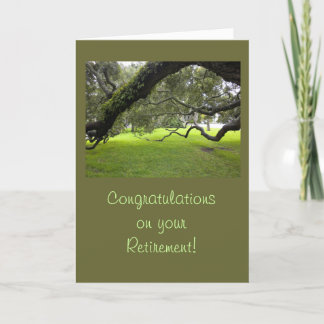 Retirement Congratulations Card