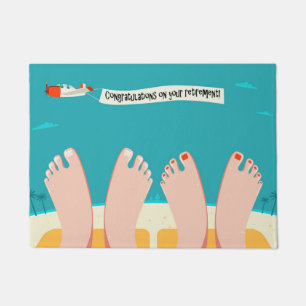 Retirement Congratulations Doormat