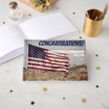 Retirement Congratulations Rustic American Flag