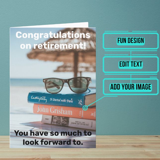 Retirement Congratulations Turned Page Card (This card will inspire the recipient to keep dreaming of what’s ahead.)