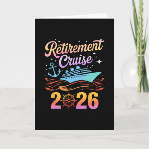 Retirement Cruise 2026 Card