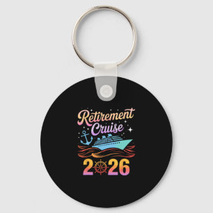 Retirement Cruise 2026 Key Ring