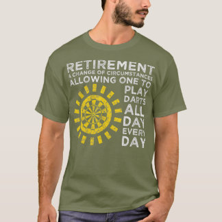 Retirement Darts Dart Player T-Shirt