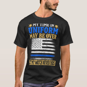 Retirement Deputy Sheriff Retired Police Officer T-Shirt