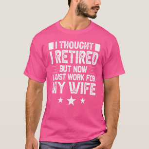 Retirement Designs Men Dad Bachelor Party Pun T-Shirt