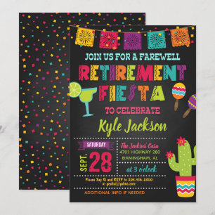Retirement Fiesta Invitation