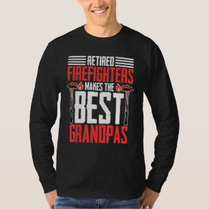 Retirement Fireman Retired Firefighter Grandpa Fir T-Shirt
