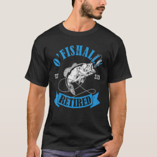 Retirement Fisherman Men Ofishally Retired Since 2 T-Shirt