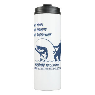 Retirement Fishing the Rodfather Big Fish Thermal Tumbler