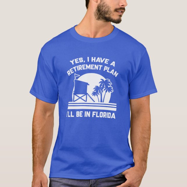 Retirement Florida T-Shirt (Front)
