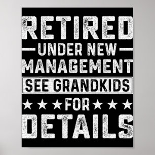 Retirement Gag Party Retired Under New Management  Poster