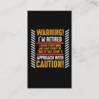 Retirement Gag Saying Senior Retired Husband