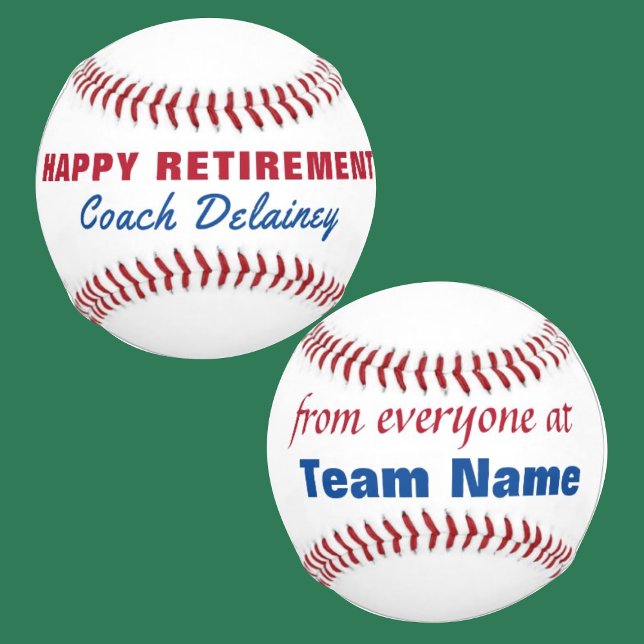 Retirement Gift Baseball (Creator Uploaded)