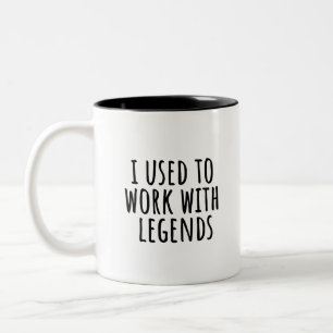 Retirement Gift Boss,Personalised Farewell Present Two-Tone Coffee Mug