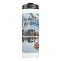 Retirement Gift Fishing at the Lake  Watercolor