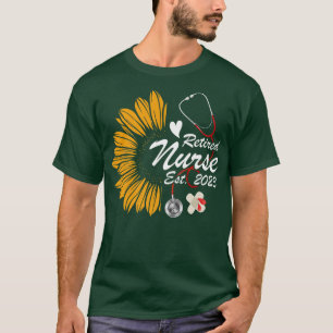 Retirement Gift For Nurse 2023 Nursing Retired Nur T-Shirt