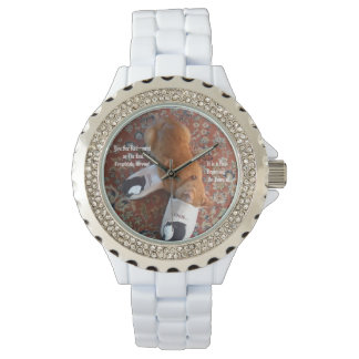 retirement gift ginger cat slippers watch