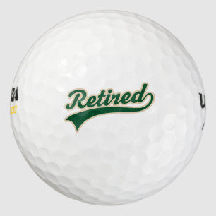 Retirement Gift Golf Balls
