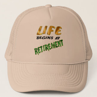 Retirement Gifts and Retirement T-shirts Trucker Hat