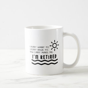 Retirement Gifts Funny For Men Women Dad Mum Coffee Mug