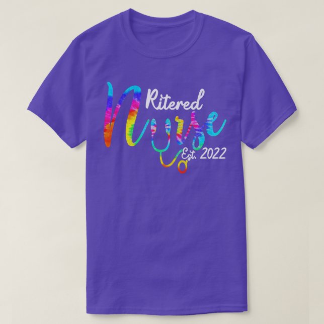 Retirement gifts Nurse Nursing Retired Nurse 2022  T-Shirt (Design Front)