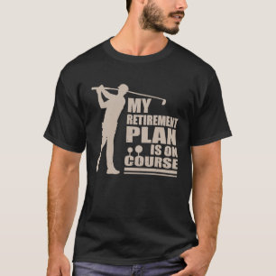 Retirement Golfer Golf for Men Golf Retired 2022 T-Shirt