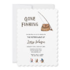 Retirement Gone Fishing Invitation