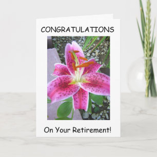 Retirement Greeting Card