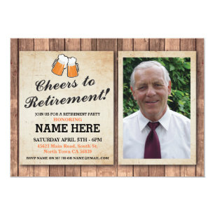 retirement party invitations announcements zazzle uk