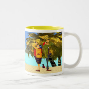 RETIREMENT is a BLAST Two-Tone Coffee Mug