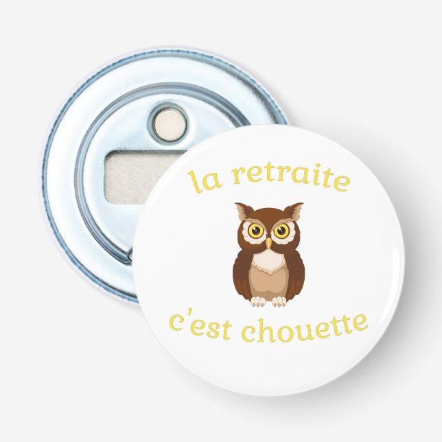 Retirement is nice bottle opener (Front)