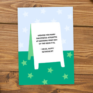 Retirement Milestone Card