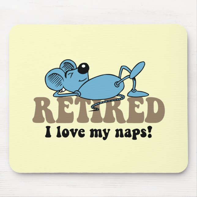 retirement mouse mat (Front)