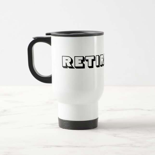 Retirement Mug (Left)