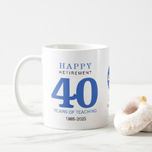 Retirement mug for school teacher