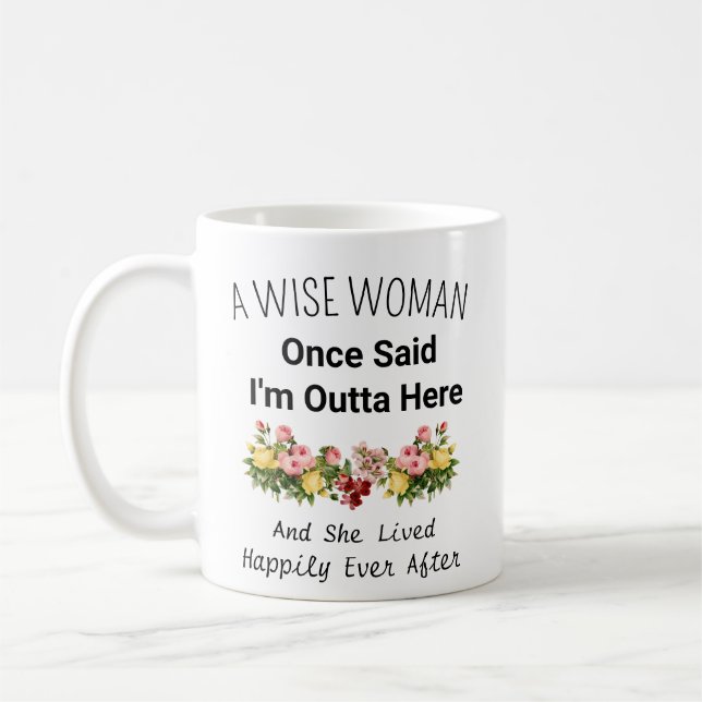 Retirement MUG for Women Her (Left)
