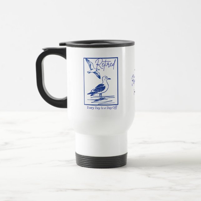  Retirement Mug Gift for Travelers (Left)