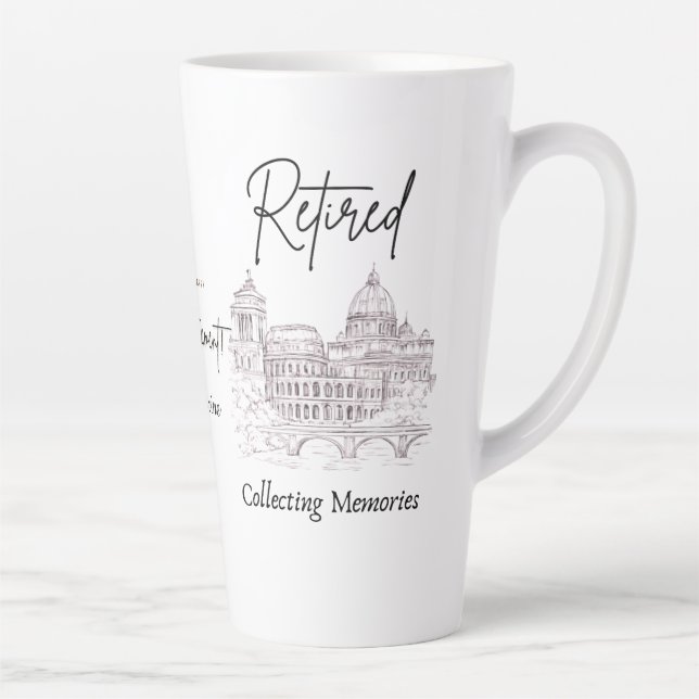 Retirement Mug Gift for Travelers (Right)