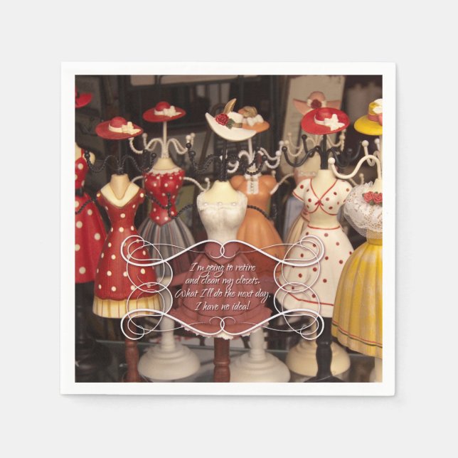 retirement napkin (Front)