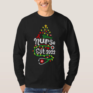 Retirement Nurse 2022 Nursing Retired Nurse Christ T-Shirt