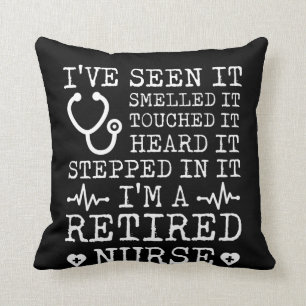 Retirement Nurse Seen Smelled Touched Cushion