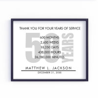 Retirement or Employedd Appreciation Gift