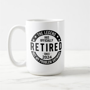 retirement party, 2024 retirement, retirement plan coffee mug