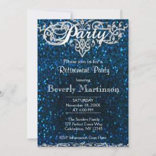 Retirement Party Elegant Charming Invitation