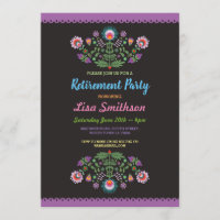 Retirement Party Fiesta Mexican Floral