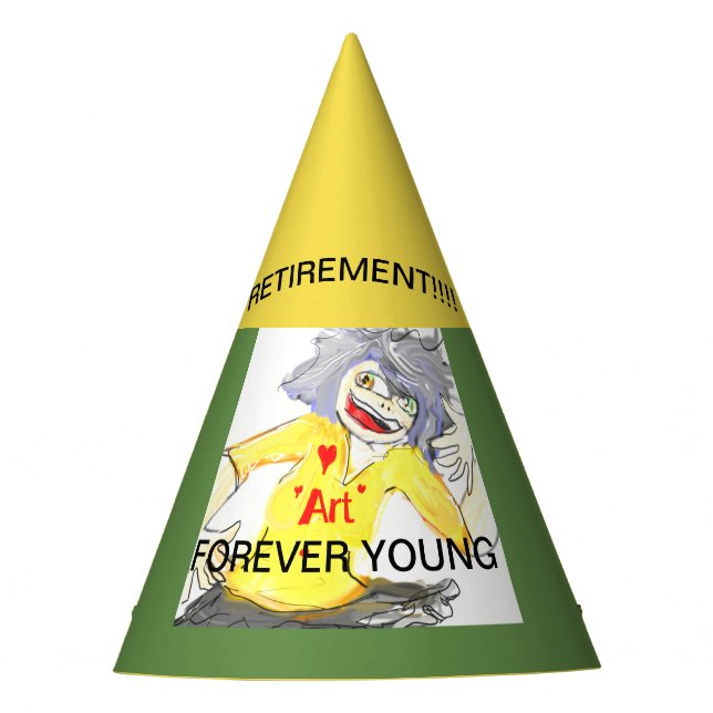 Retirement!!! Party Hat (Front)